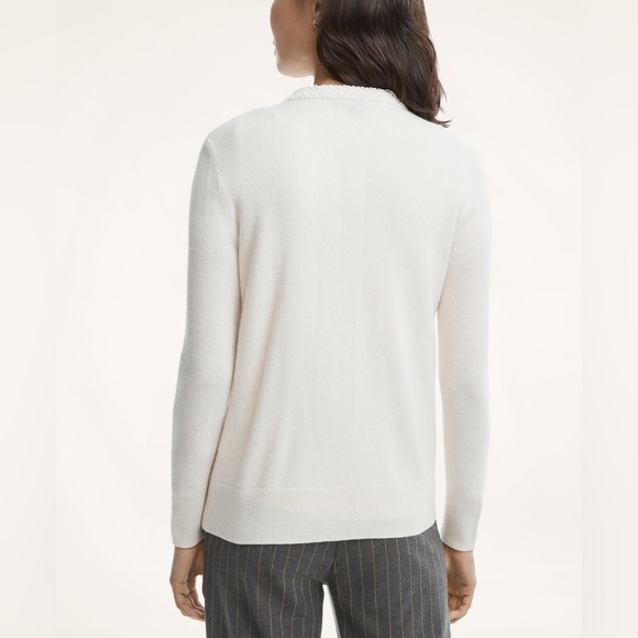 Brand new brooks brother Merino Wool Cashmere
Beaded Cardigan - Picture 2 of 7